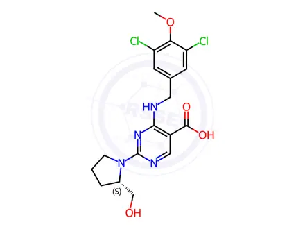 Chemical structure of Avanafil Impurity 33