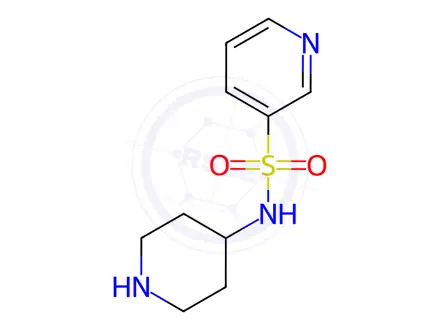 Chemical structure of N-(Piperidin-4-yl)pyridine-3-sulfonamidedihydrochloride