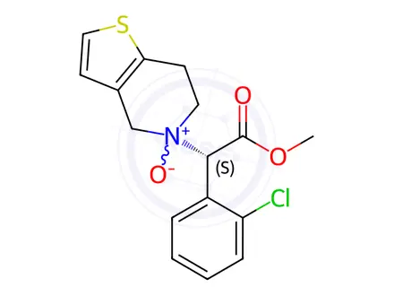 Chemical structure of S-Clopidogrel N-Oxide Impurity 43