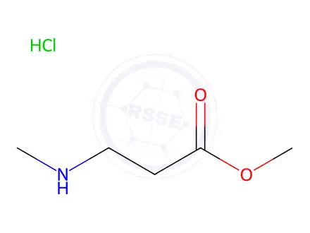 Chemical structure of Methyl 3-(methylamino)propanoate hydrochloride