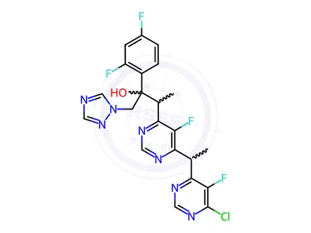 Chemical structure of Voriconazole Impurity 44