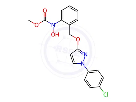 Chemical structure of Pyraclostrobin Impurity 11