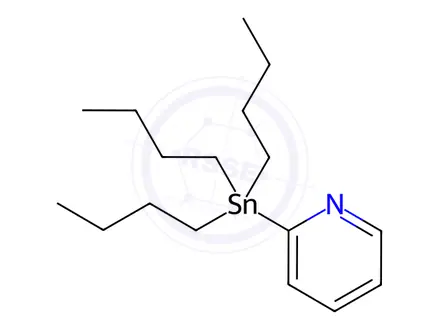 Chemical structure of 2-(Tributylstannyl)pyridine