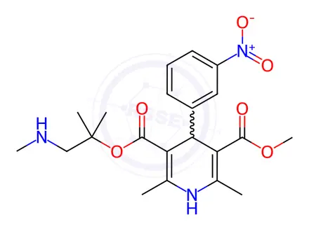 Chemical structure of Lercanidipine Hydrochloride Impurity 55 Monomer