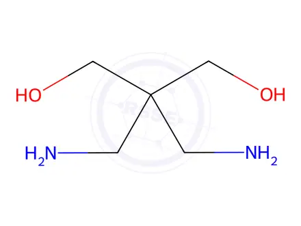 Chemical structure of 2,2-Bis(aminomethyl)propane-1,3-diol Dihydrochloride