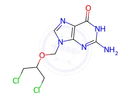 Chemical structure of Ganciclovir Impurity 19