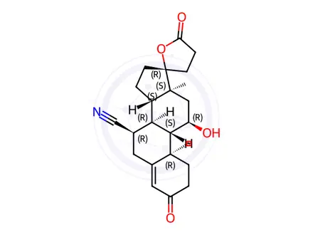 Chemical structure of Eplerenone Impurity 55