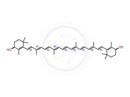 Chemical structure of Zeaxanthin Impurity 12
