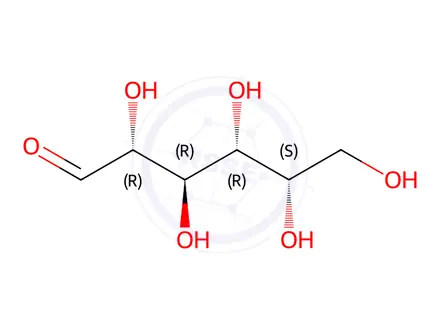Chemical structure of L-(-)-Talose