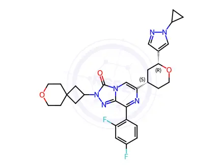 Chemical structure of Avapritinib Impurity 4