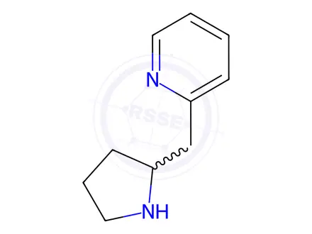 Chemical structure of 2-(pyrrolidin-2-ylmethyl)pyridine:dihydrochloride