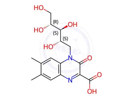 Chemical structure of Vitamin B2 Impurity 7