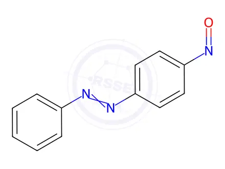 Chemical structure of 4-nitrosoazobenzene