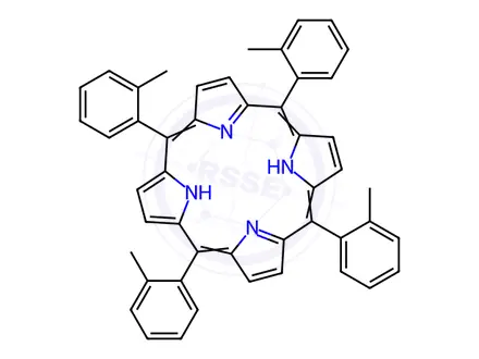 Chemical structure of Porphine Impurity 45
