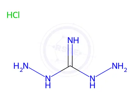 Chemical structure of 1,3-Diaminoguanidine hydrochloride