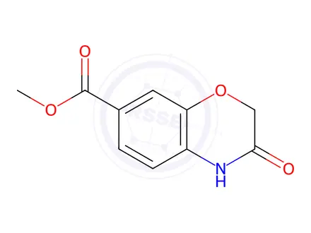 Chemical structure of Methyl 3-Oxo-3,4-dihydro-2H-1,4-benzoxazine-7-carboxylate
