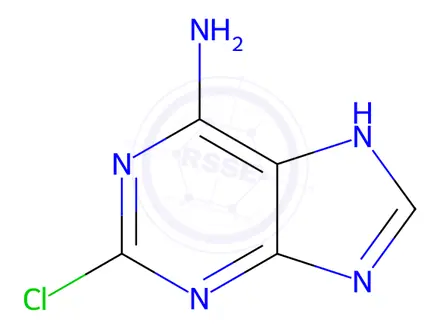 Chemical structure of Cladribine EP Impurity C