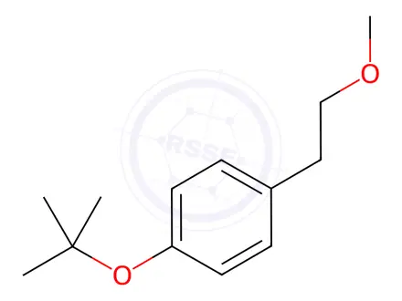 Chemical structure of Metoprolol Impurity 3