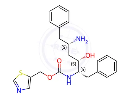Chemical structure of Ritonavir Impurity 31