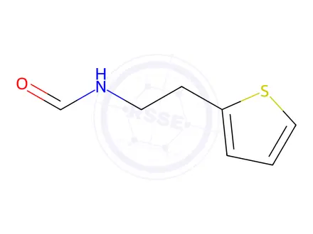 Chemical structure of N-[2-(2-Thienyl)ethyl]formamide