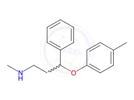 Chemical structure of Atomoxetine Hydrochloride Impurity 15 Monomer (rac-Atomoxetine Hydrochloride EP Impurity C) (rac-Atomoxetine USP Related Compound C)