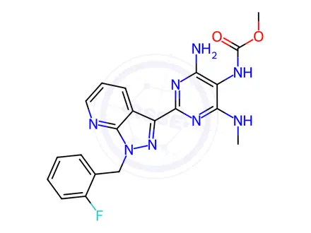 Chemical structure of Riociguat Impurity 9
