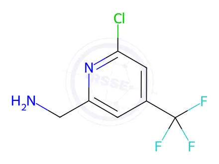 Chemical structure of (6-Chloro-4-(trifluoromethyl)pyridin-2-yl)methanamine