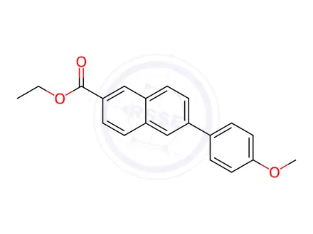 Chemical structure of Naphthoic Acid Impurity 92