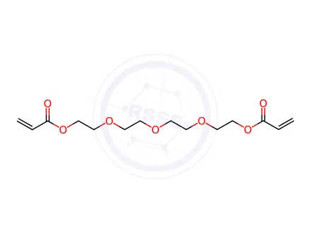 Chemical structure of Tetra(ethylene glycol) diacrylate