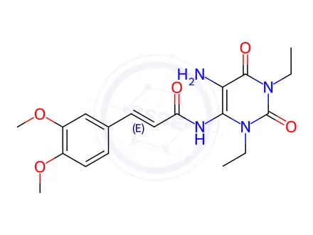 Chemical structure of Istradefylline Impurity 18