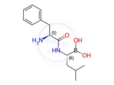Chemical structure of Bortezomib Impurity 40