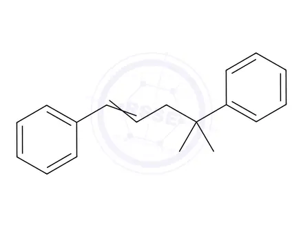 Chemical structure of (4-Methylpent-1-ene-1,4-diyl)dibenzene