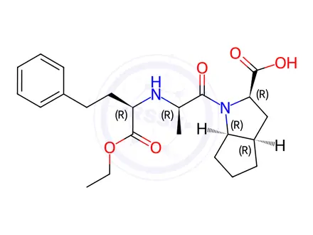 Chemical structure of Ramipril EP Impurity J