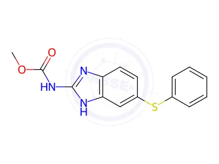 Chemical structure of Fenbendazole