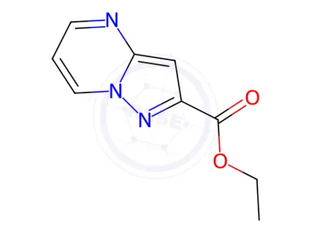 Chemical structure of Ethyl pyrazolo[1,5-a]pyrimidine-2-carboxylate