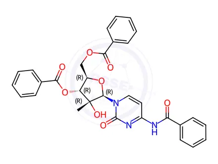 Chemical structure of Sofosbuvir Impurity 70