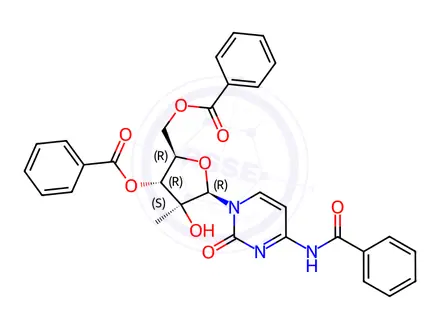 Chemical structure of Sofosbuvir Impurity 2