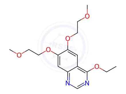 Chemical structure of Erlotinib Impurity 37