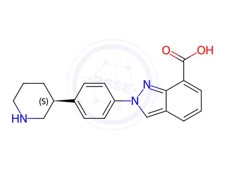 Chemical structure of Niraparib Impurity 2
