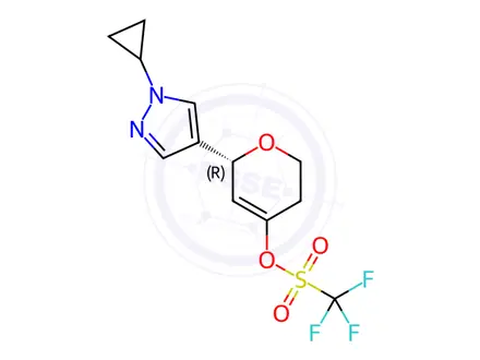 Chemical structure of rac-Cobimetinib-d9