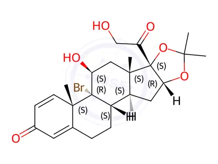 Chemical structure of Budesonide Impurity 42