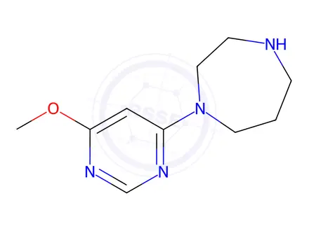 Chemical structure of 1-(6-Methoxy-pyriMidin-4-yl)-[1,4]diazepane hydrochloride