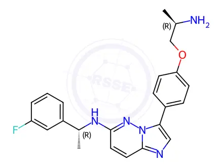 Chemical structure of Taletrectinib
