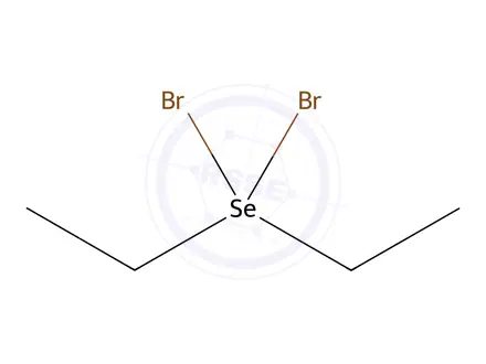 Chemical structure of Diethylselenium Dibromide