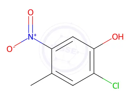 Chemical structure of 2-Chloro-4-methyl-5-nitrophenol