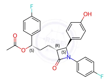 Chemical structure of Ezetimibe Impurity 66