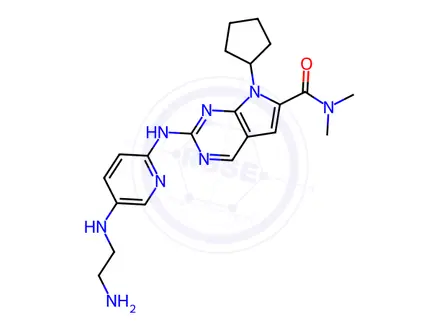 Chemical structure of Ribociclib Succinate Impurity 34