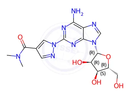Chemical structure of Regadenoson Impurity 2
