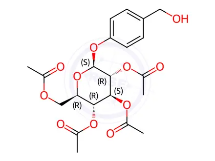 Chemical structure of Gastrodin Impurity 12