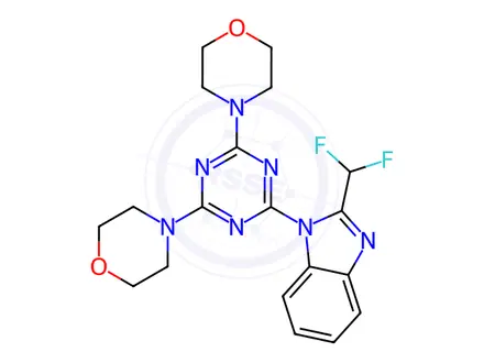 Chemical structure of ZSTK474